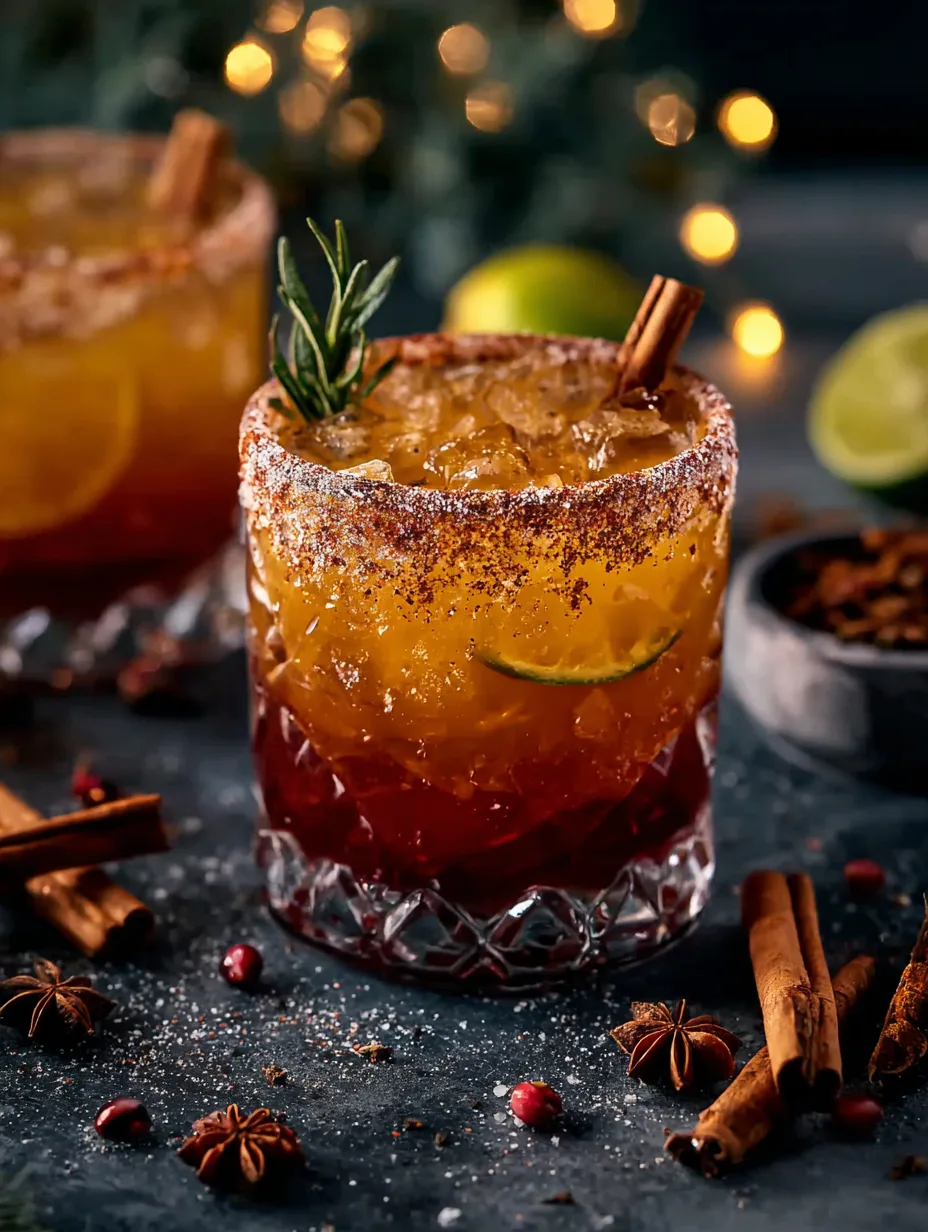 Spiced Christmas Margarita