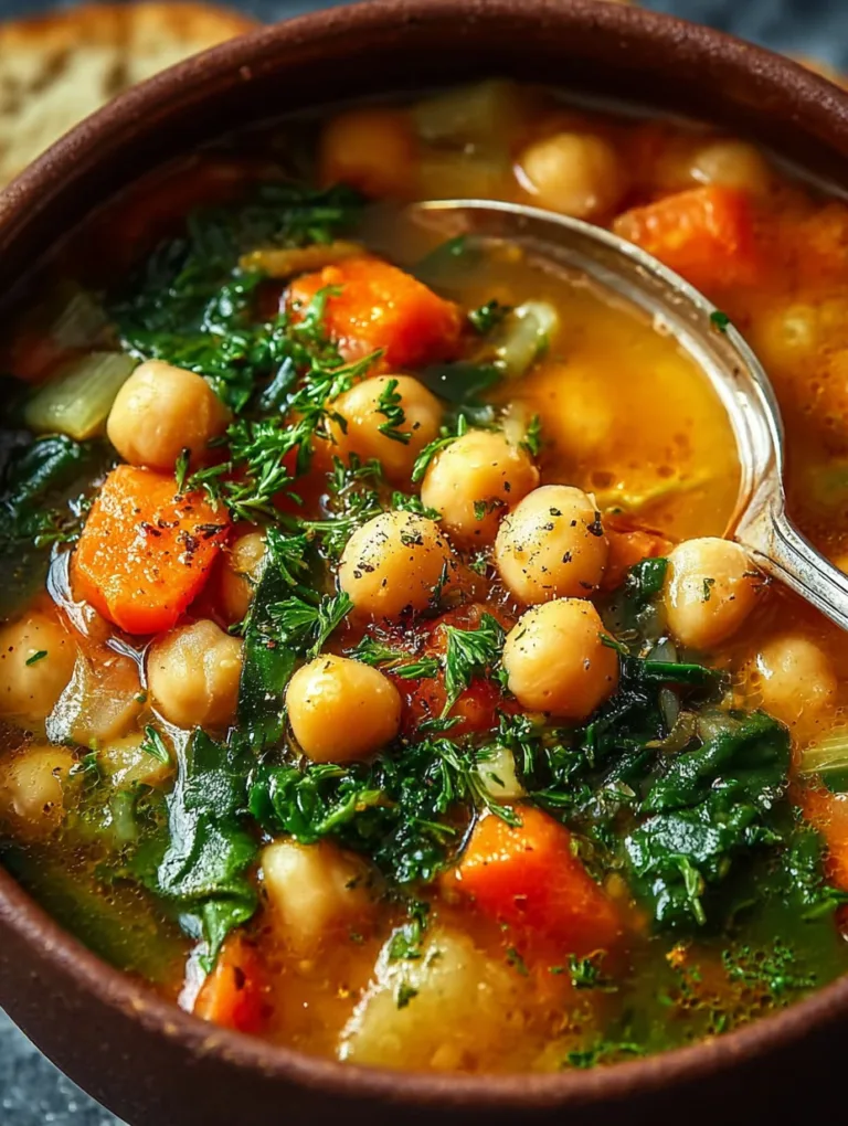 Tuscan Chickpea Soup