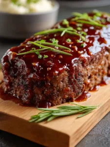 Wagyu Meatloaf with Brown Sugar Glaze
