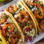 slaw recipe Spicy Shrimp Tacos