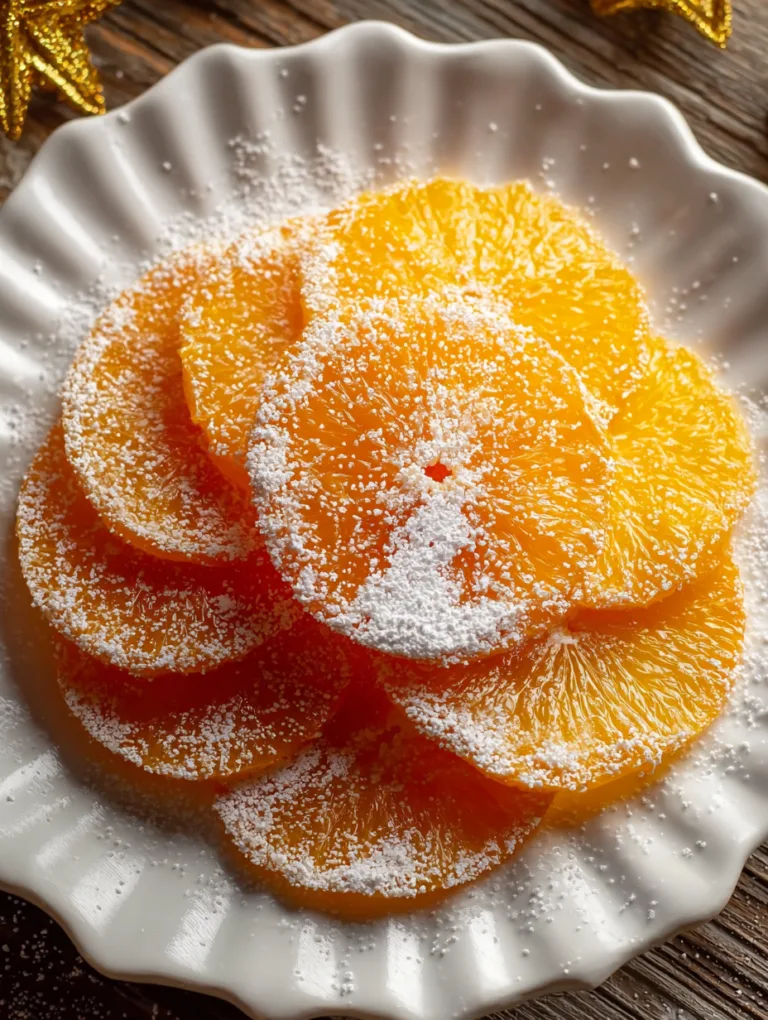 Classic Homemade Orange Candy
