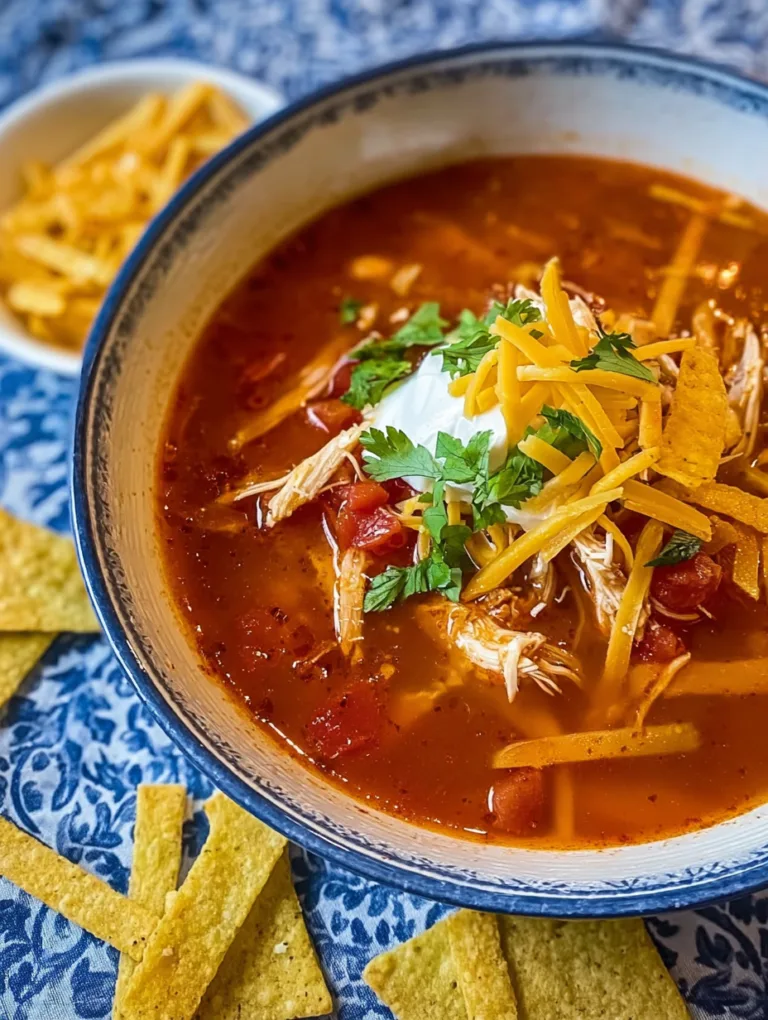 Delicious Chicken Tortilla Soup II