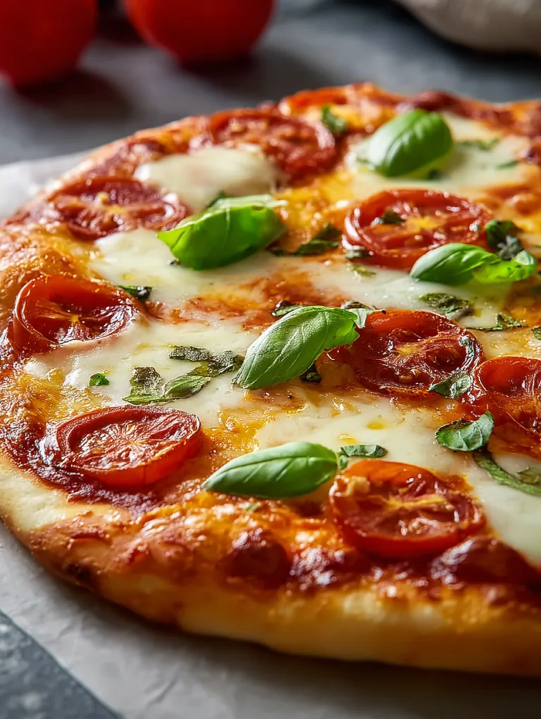 Delicious Margherita Pizza