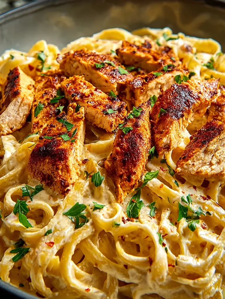 Cajun Chicken Alfredo – Creamy, Spicy Pasta Comfort Food