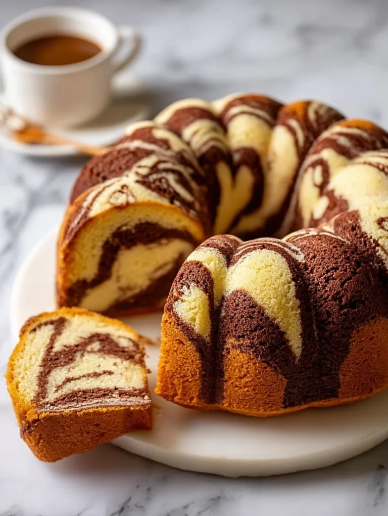 Marble Bundt Cake
