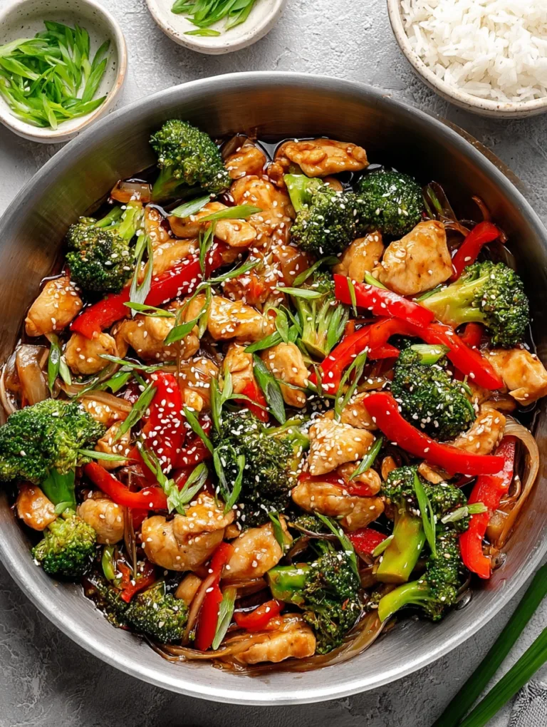 Chicken Stir Fry – Quick, Healthy & Flavor-Packed Dinner