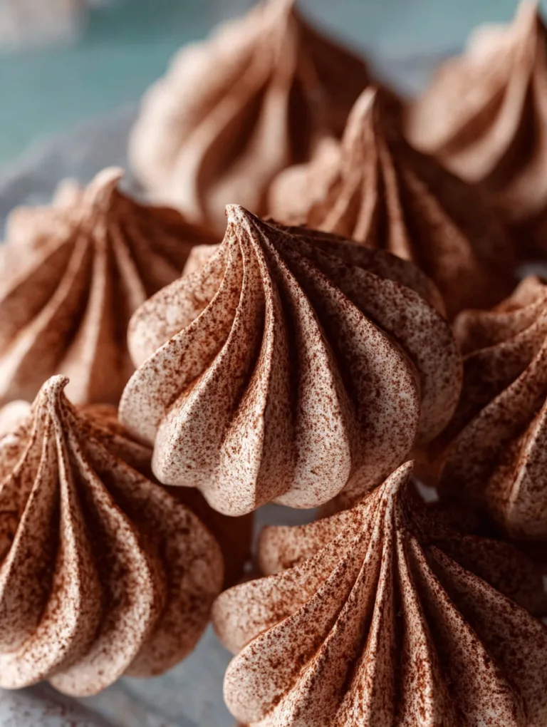 Chocolate Meringue Cookies