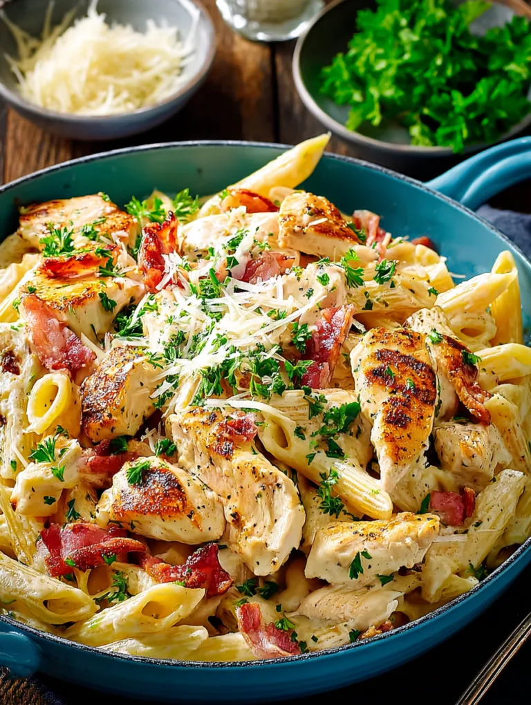 Creamy Chicken Carbonara Recipe