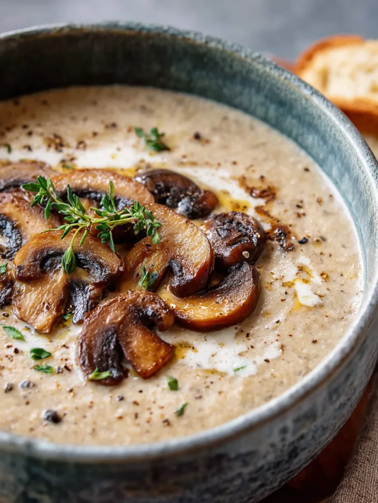 Creamy Mushroom Soup