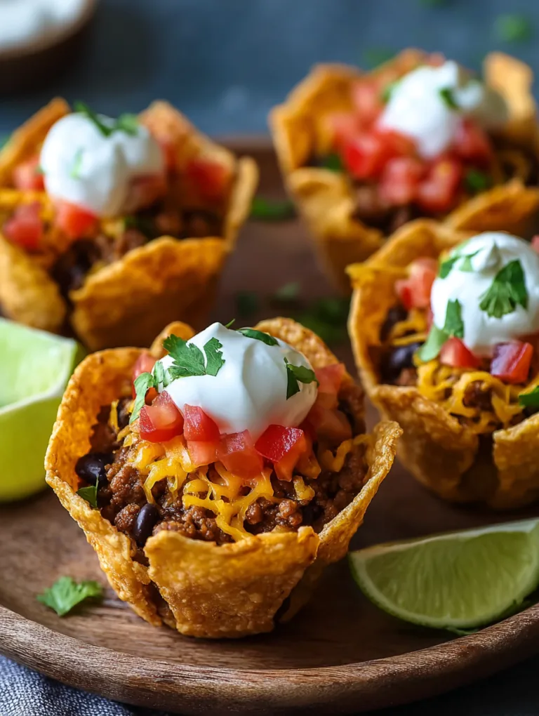 Crispy Easy Taco Cups That Will Elevate