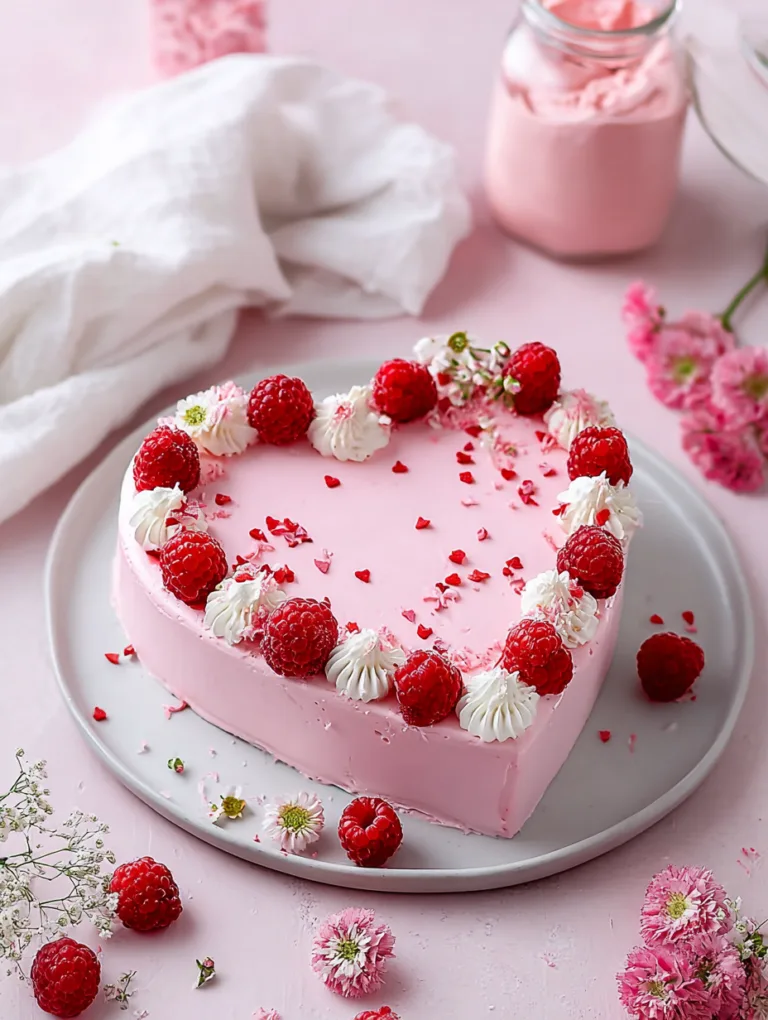 Easy Heart Shaped Cake Tutorial for Sweet Celebrations