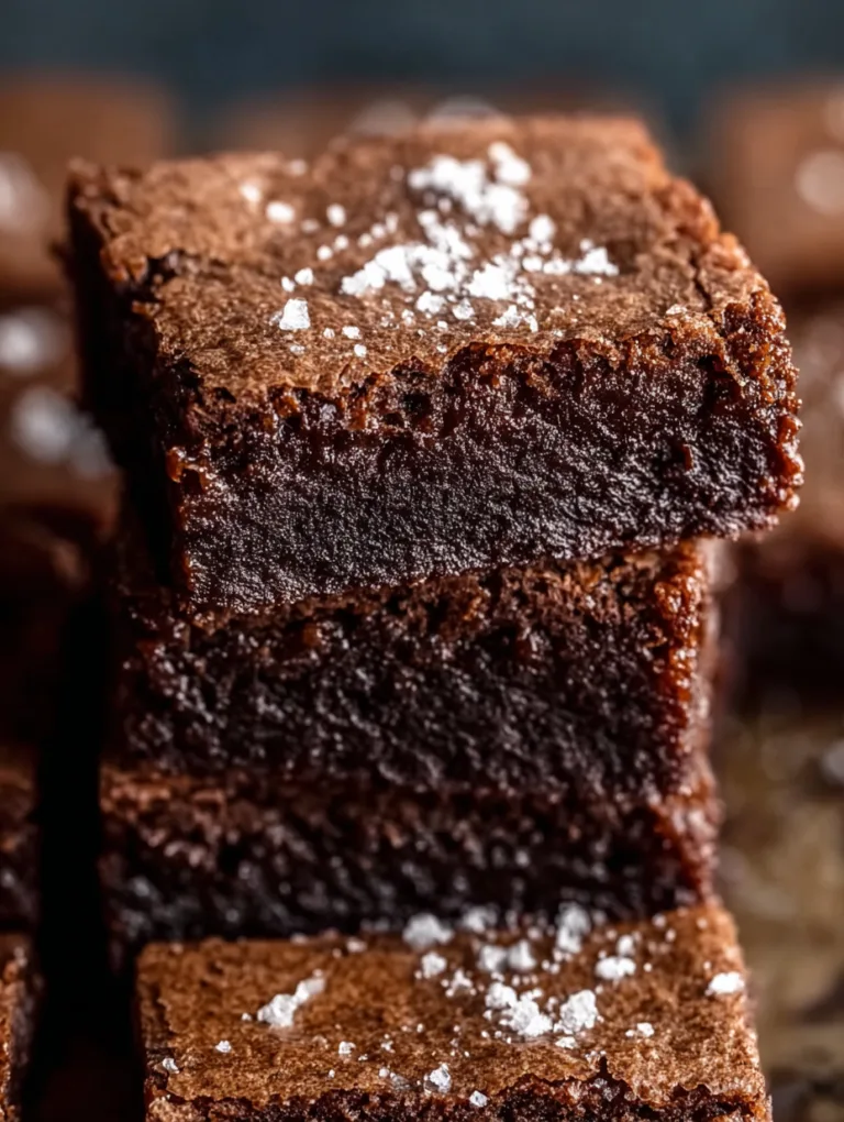 Fudgy Brown Butter Mochi Brownies
