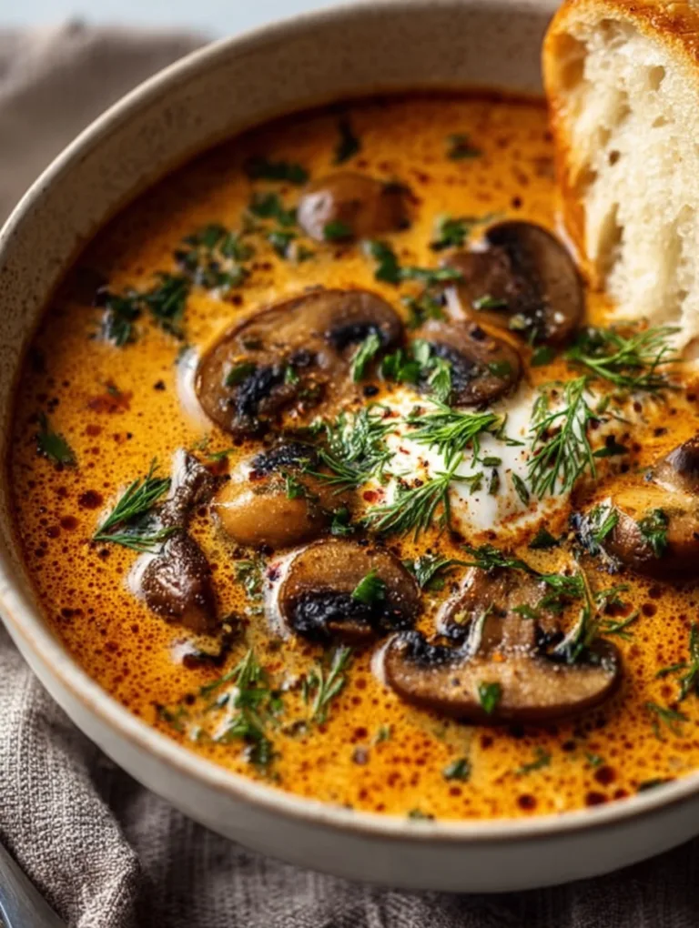 Hungarian Mushroom Soup