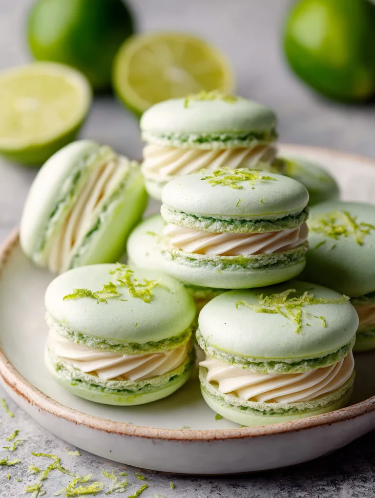 Key Lime Macarons Recipe
