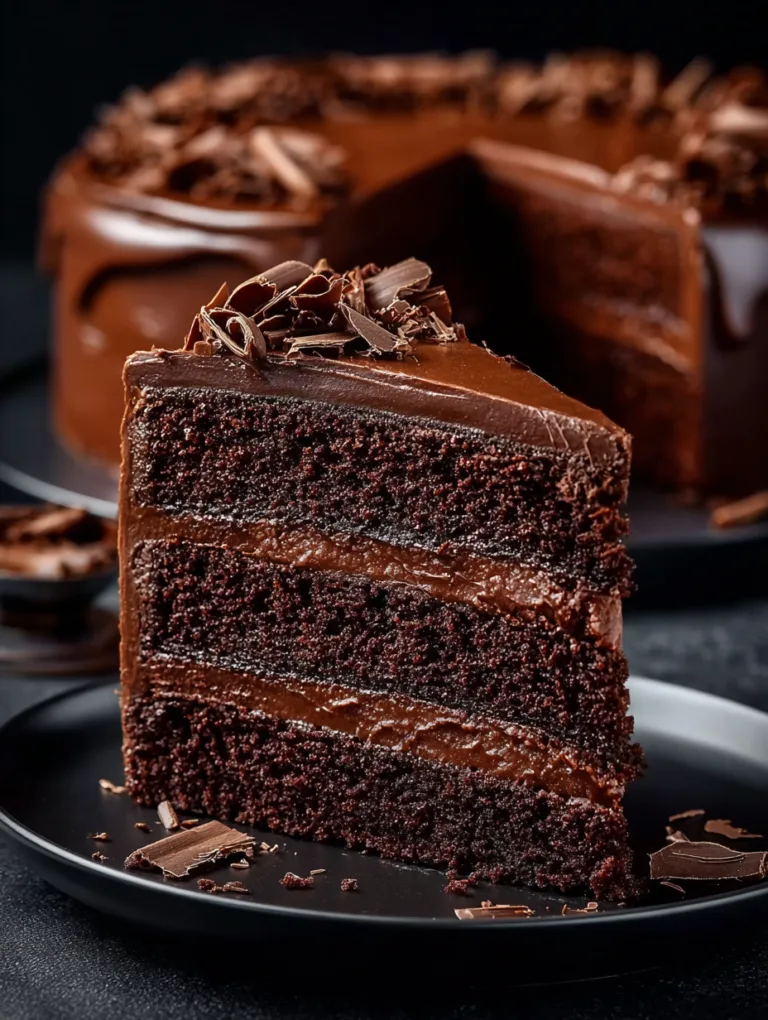 Moist and Delicious Chocolate Cake Recipe