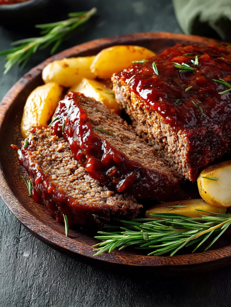 Savory Venison Meat Loaf
