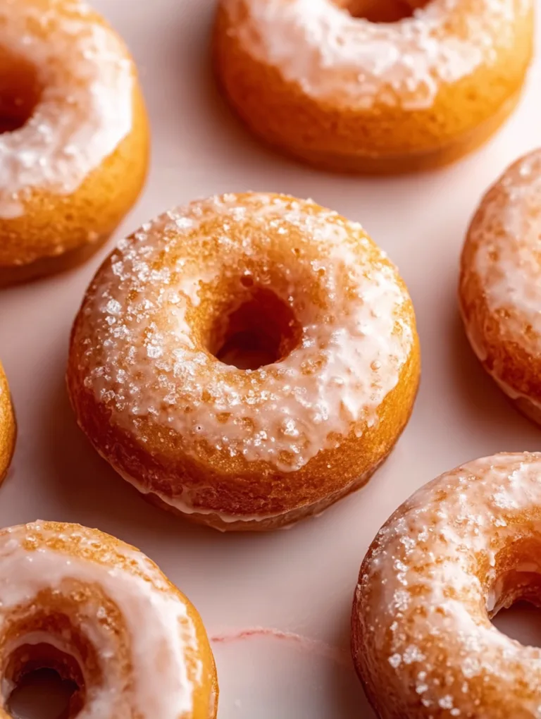 Thai Tea Mochi Donuts