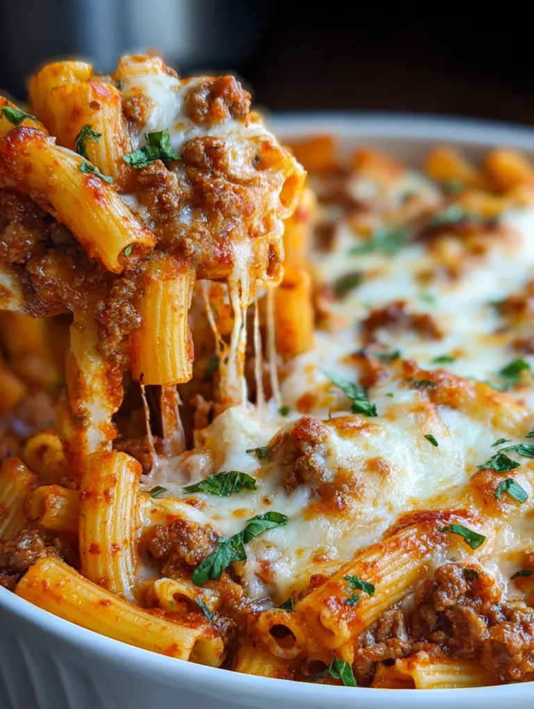 Ultimate Baked Ziti Bliss