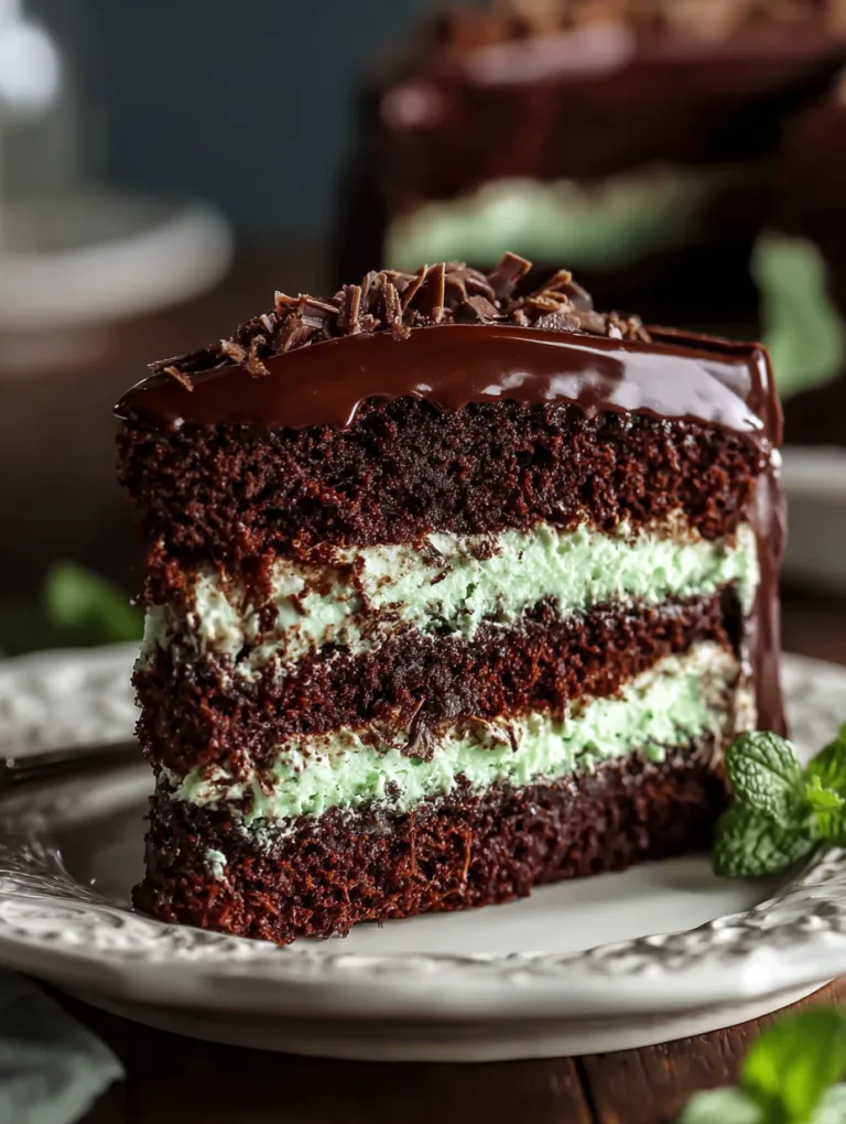 Andes Chocolate Mint Cake Recipe