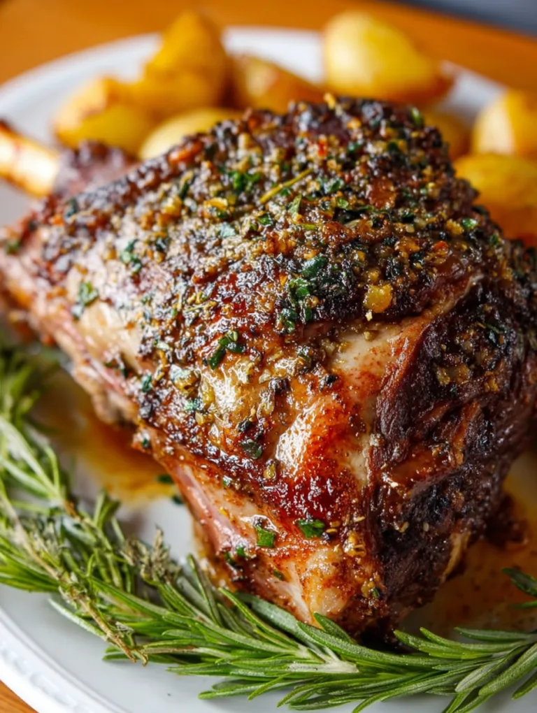 Best Roasted Leg of Lamb