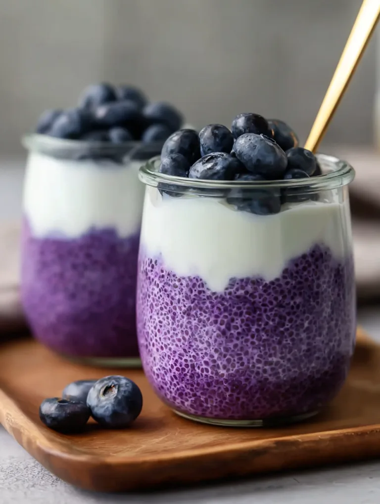 Blueberry Chia Seed Pudding