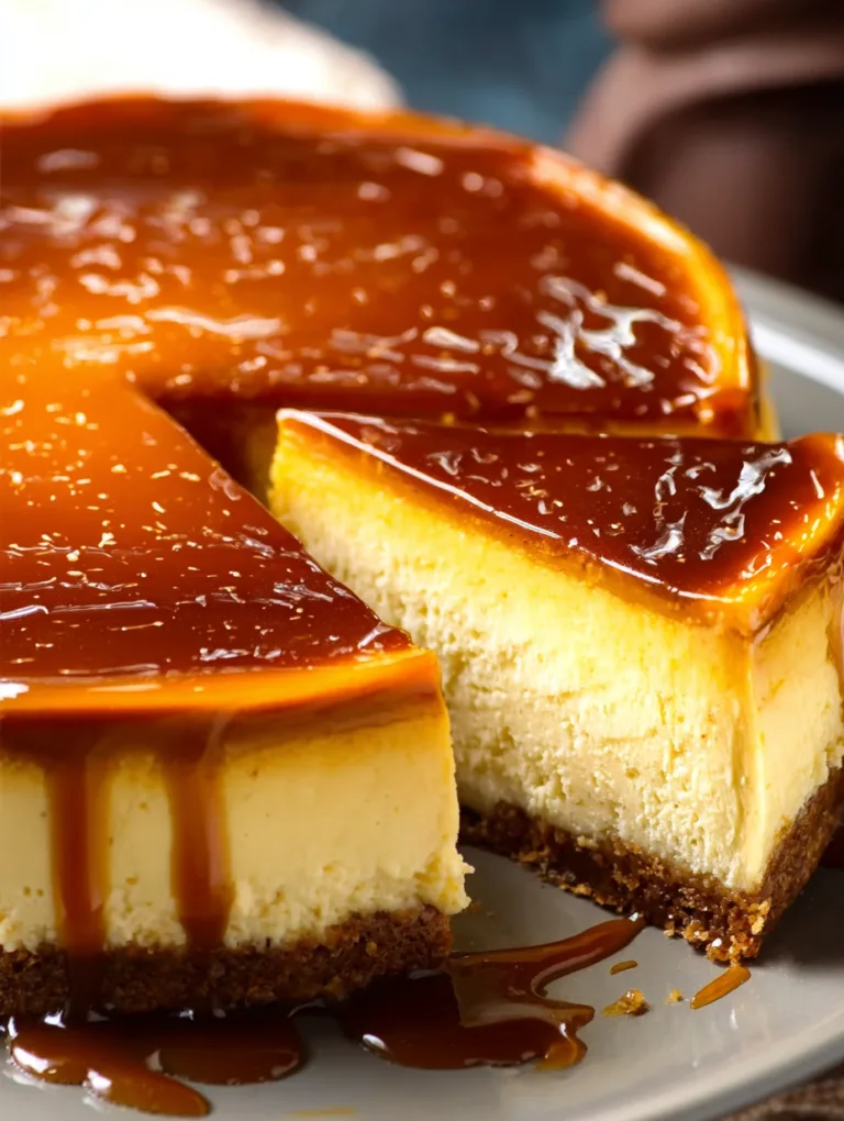 Caramel Cheesecake Recipe Easy