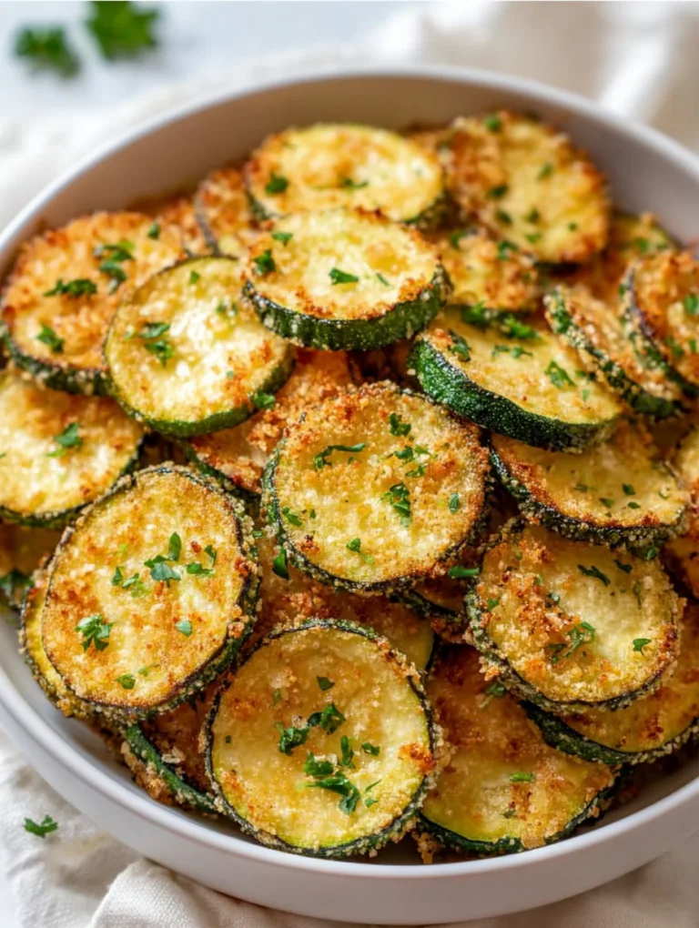 Best Crunchy Zucchini Chips