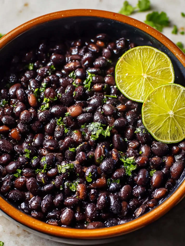 Delicious Cuban Black Beans