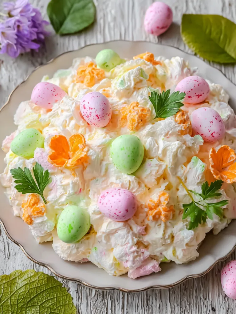 Deliciously Easy Easter Fluff Salad for Your Spring Gathering