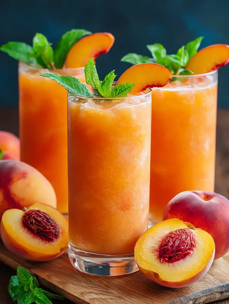 Peach Lemonade Recipe