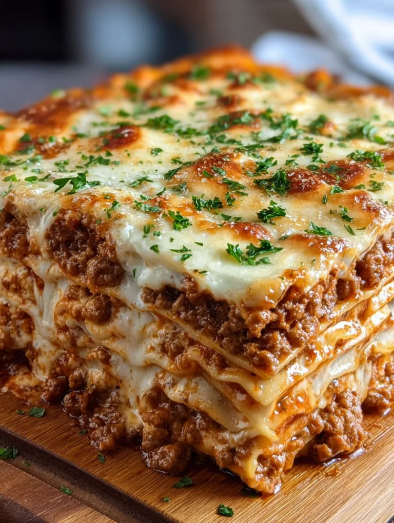 Italian Sausage Lasagna