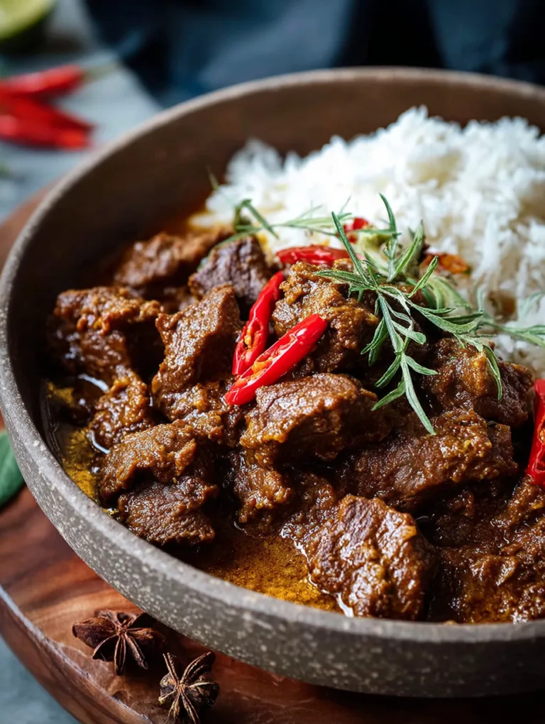 Master Beef Rendang Indonesian Curry