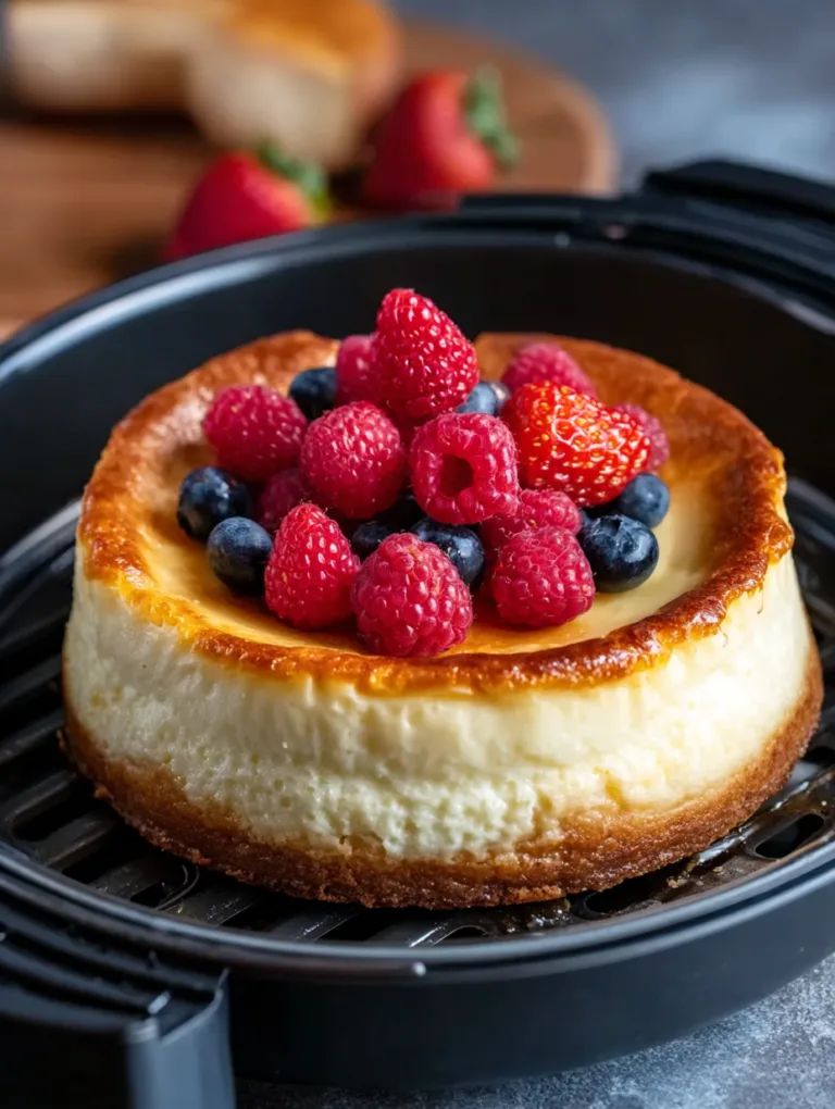 Reheat Cheesecake in Air Fryer