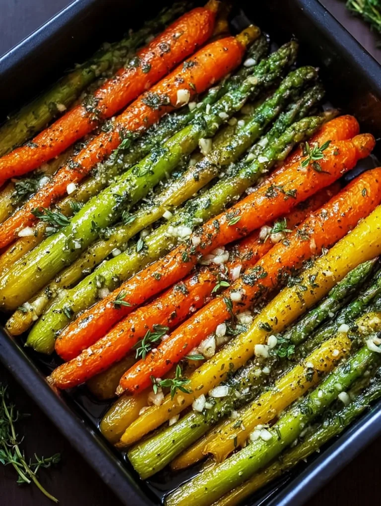 Roasted Asparagus & Carrots