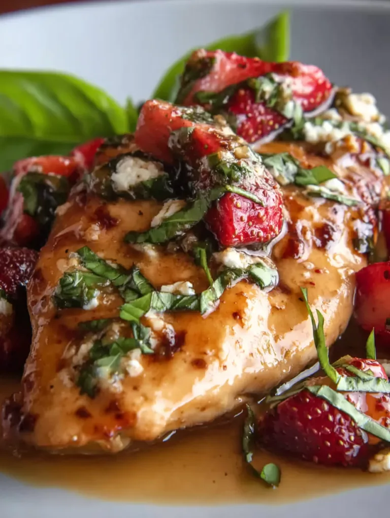 Strawberry Basil Chicken