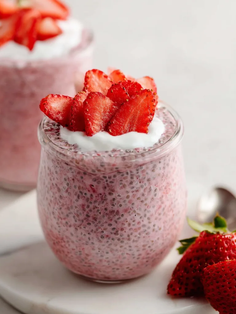 Strawberry Chia Pudding