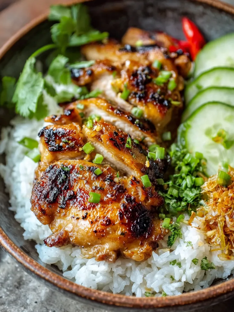 Savory Vietnamese Lemongrass Chicken