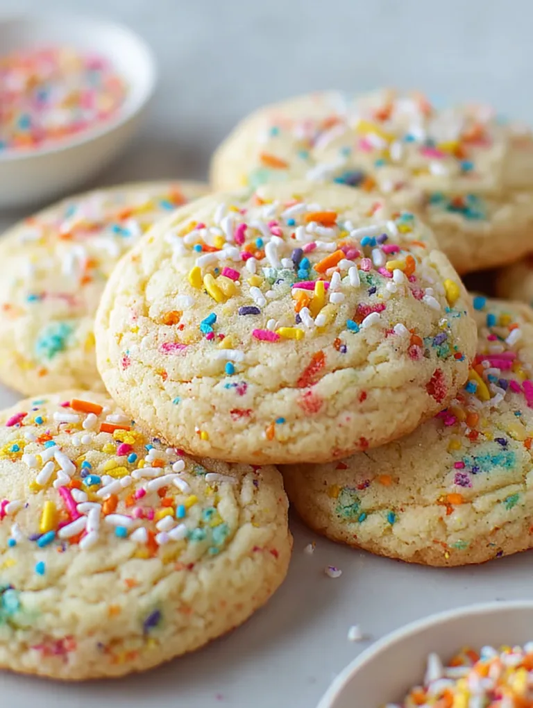 Birthday Cookies Recipe