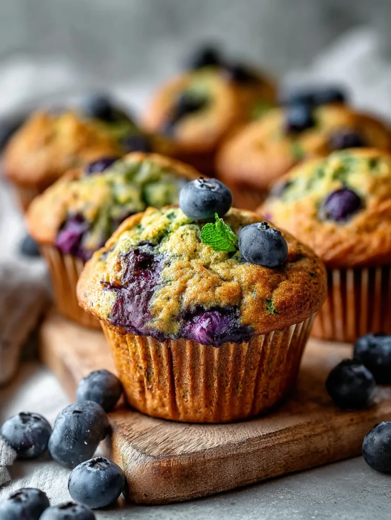Deliciously Moist Blueberry Zucchini Muffins You’ll Love