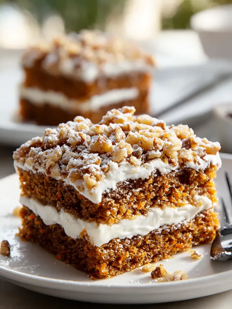 Easy Carrot Cake Sheet Cake Recipe