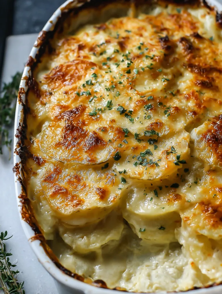 Cheesy Scalloped Potatoes (Creamy, Comforting & Easy Recipe)