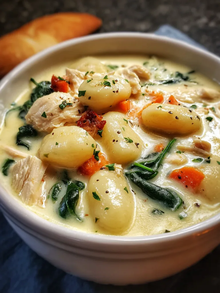 Ultimate Olive Garden Chicken Gnocchi Soup