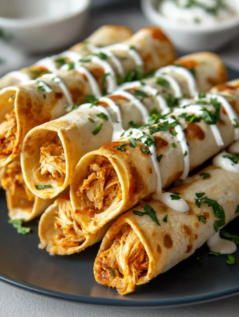 Chicken Taquitos Recipe