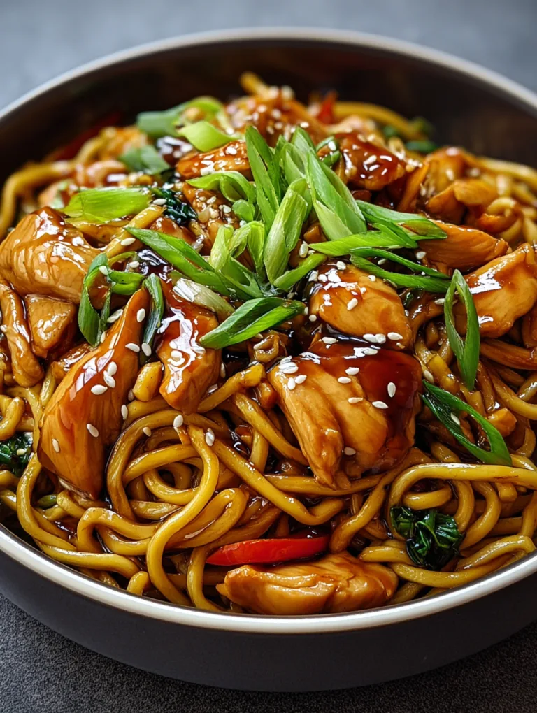 Delicious Chicken Teriyaki Noodles Recipe