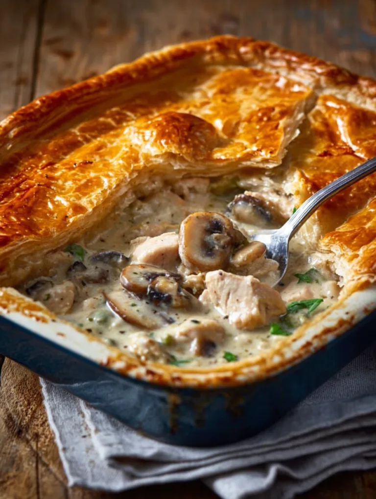 Mary Berry Chicken and Mushroom Pie Recipe