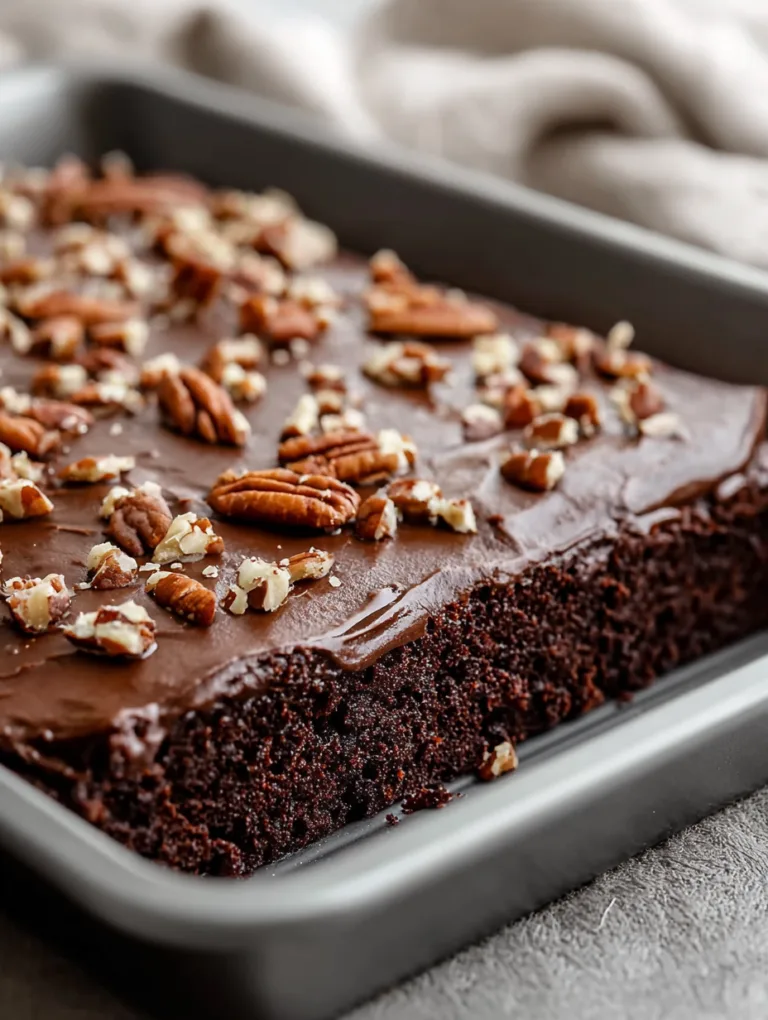 Chocolate Texas Sheet Cake Recipe Easy and Irresistible
