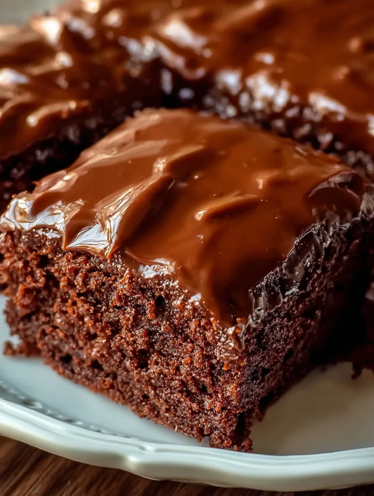 Easy Chocolate Texas Sheet Cake With Cinnamon Recipe