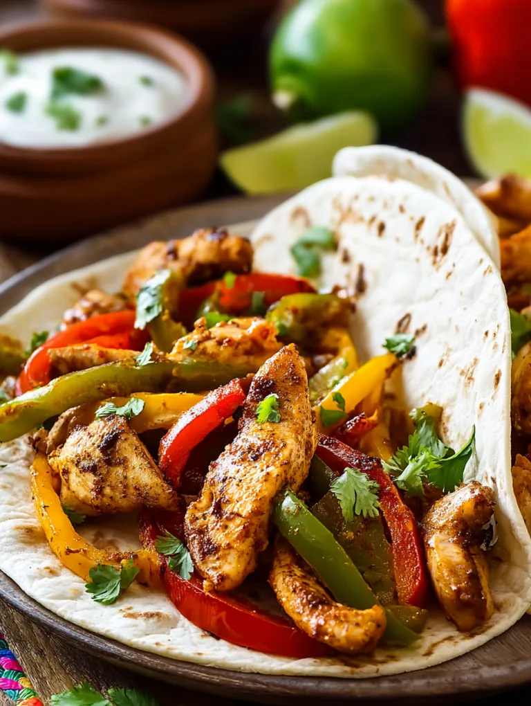 Delicious Chicken Fajita Dinner Recipe in 35 Minutes