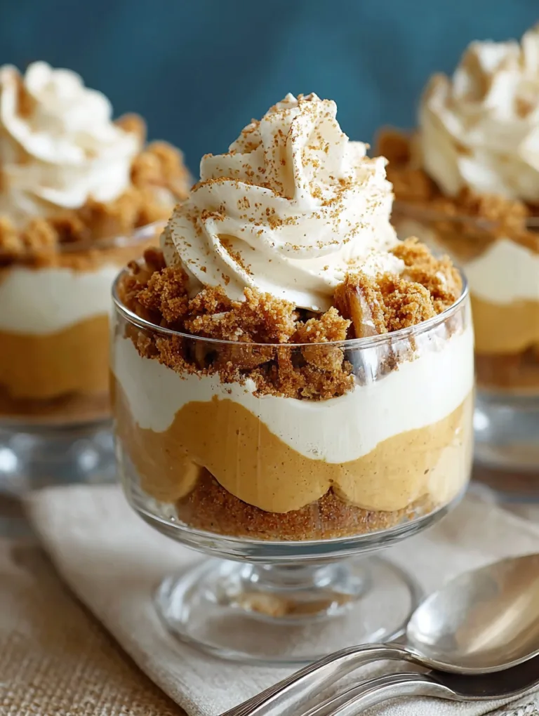 Delicious Pumpkin Cream Pie Trifles for Cozy Fall Days