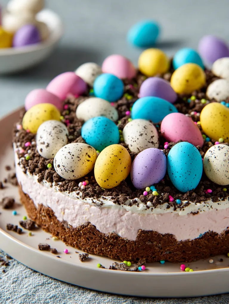 Easter Dirt Cake No-Bake Recipe